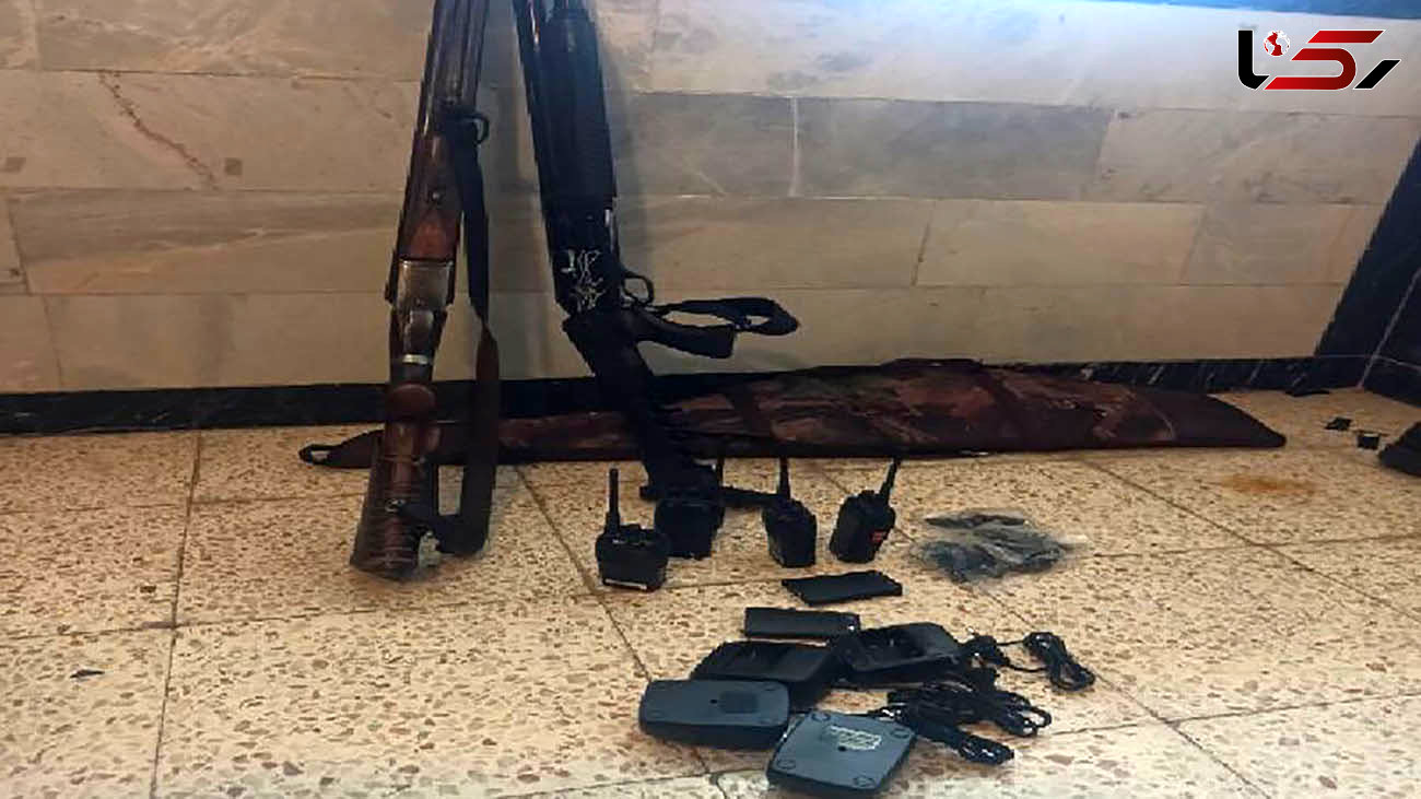 کشف 15 قبضه اسلحه شکاری غیر مجاز در مهاباد