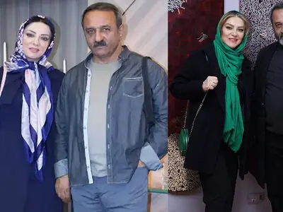 فیلم/ عاشقانه های علی اوسیوند و حمیرا ریاضی در ختم اکبر عبدی که وایرال شد / یک تنه استانداردهای عشق را جابه جا کردند