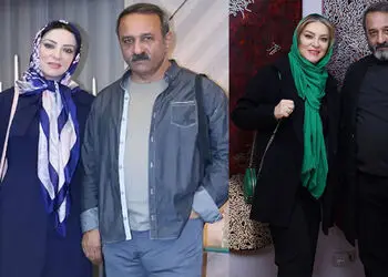 فیلم/ عاشقانه های علی اوسیوند و حمیرا ریاضی در ختم اکبر عبدی که وایرال شد / یک تنه استانداردهای عشق را جابه جا کردند