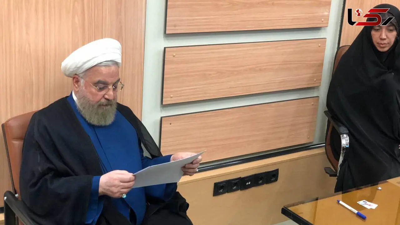 حسن روحانی ثبت نام کرد 