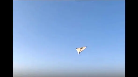 لحظه برخورد پهپاد روس به ساختمانی در اوکراین + فیلم