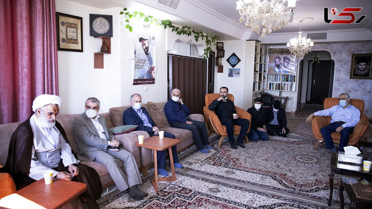 حضور سخنگوی شورای نگهبان در منزل شهید مدافع حرم