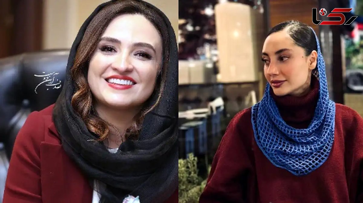 تصویر جدید از ترلان پروانه در کنار گلاره عباسی/ یکی لباس مجلسی و با تورهای عروس و یکی با استایل تابستونی خاص