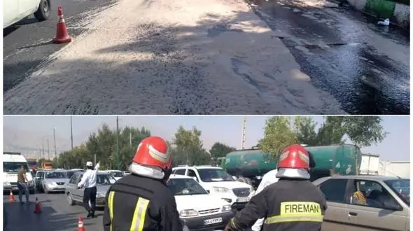 تصادفی عجیب در کرمانشاه + فیلم