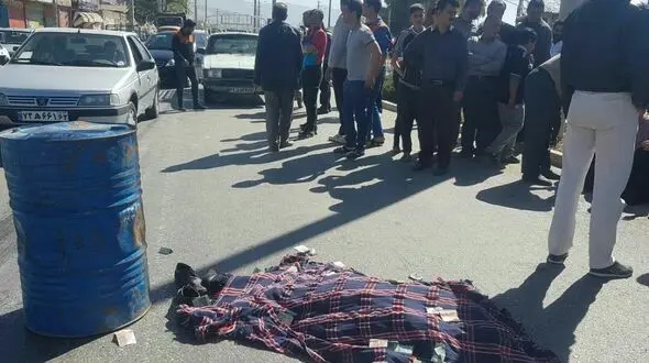 حادثه تلخ پیش از سال تحویل در بلوار نصر + عکس