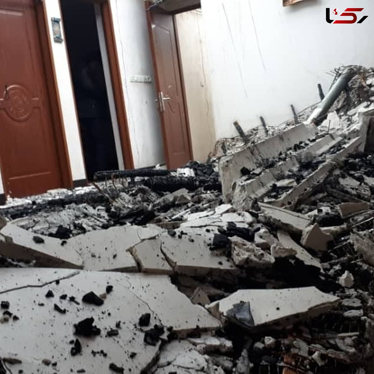 شعله های آتش دو منزل مسکونی را در رشت بلعید