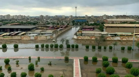 خوزستان باتلاق شد!