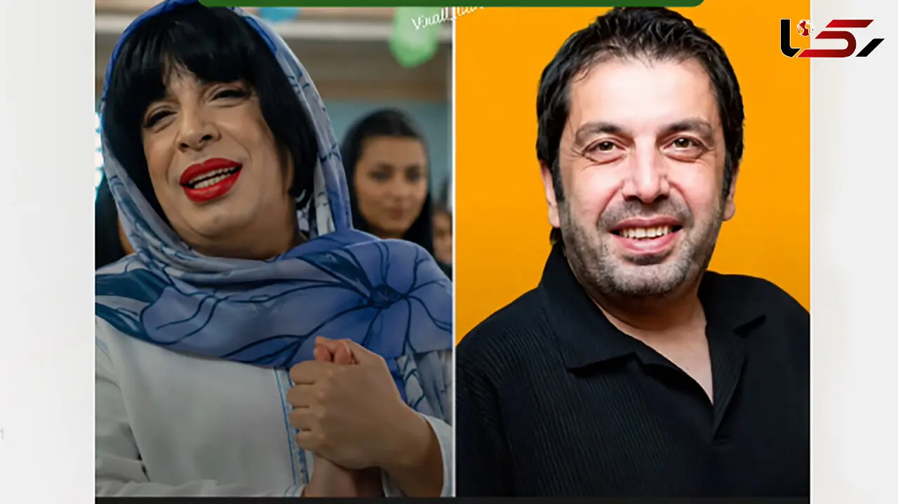 فیلم / آرایش و تیپ زنانه عباس جمشیدی / استایلی که بهش نشسته 
