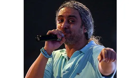 عکس زن  پیر و سن دار مازیار فلاحی ! / جای مادرش است !  