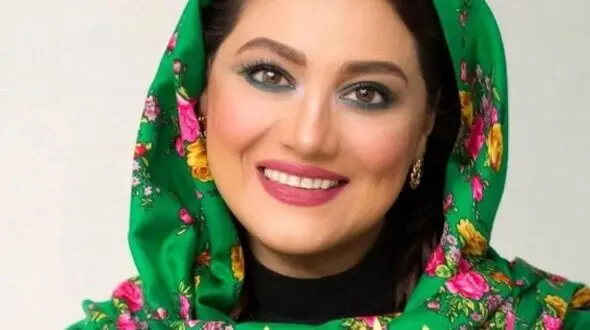 عکس سفر در زمان /  زیبایی جذاب شبنم مقدمی  در اتاق آینه ماری شده عهد بوقی ...