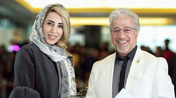 فیلم / علیرضا خمسه چرا زن اولش را طلاق داد ! / ازدواج دوم با زن بسیار جوانتر !