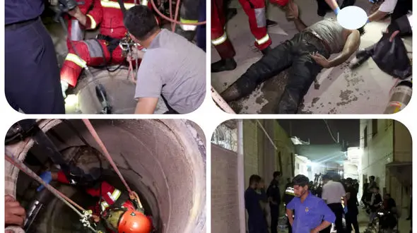 مرگ ترسناک این مرد در چاه فاضلاب!/ کسی به دادش نرسید 