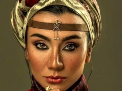 فتوشات‌های جدید خاطره حاتمی با لباس‌هایی خاص / مدلینگ با لباس های قومیتی!