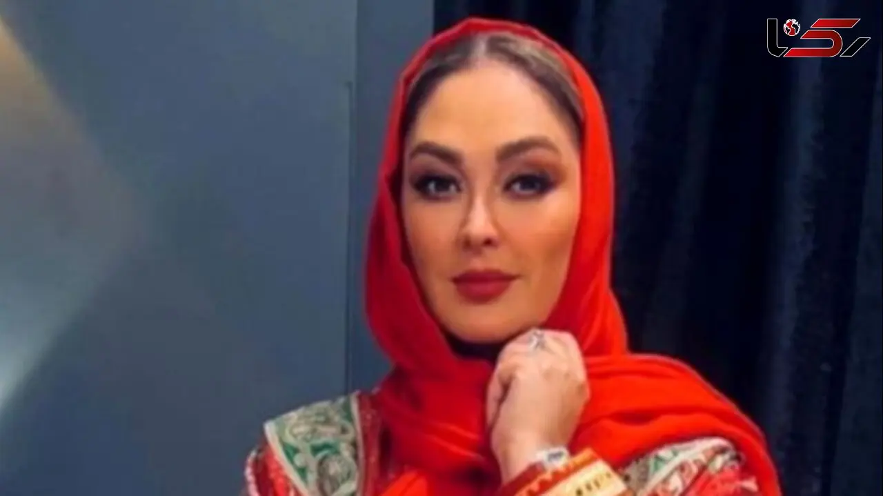 عکس /  تیپ شیک و اسپرت پدر «الهام حمیدی» در خانه زیبای دخترش ! / ژن جذابیت خانم بازیگر رو شد