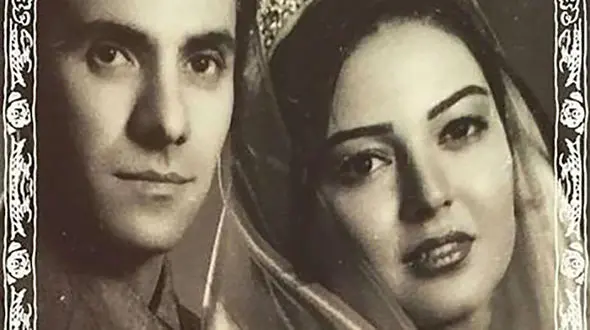 عکس عروسی رزیتا غفاری با همسرش / چقدر عوض شدند
