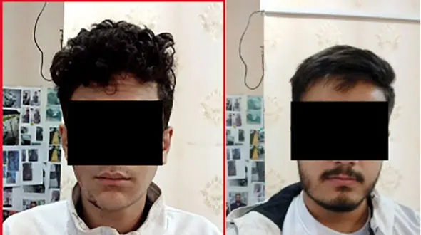 اعتراف مو فرفری ها در پلیس آگاهی مشهد /  آنها زنان جوان را خفت می کردند + عکس