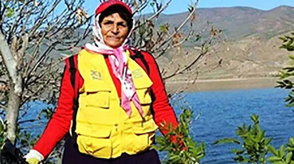 خاکسپاری کوهنورد مهابادی که کشته شد