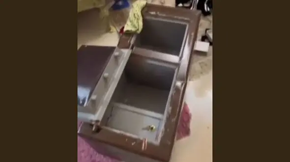 فیلم صحنه ورود دزدان طلاهای 6 میلیار تومانی به خانه ای در خیابان دولت تهران / با روش توپی زنی 
