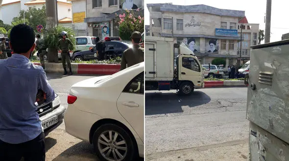 فوری/گروگانگیری در فرمانداری ساری؟! / صدای تیراندازی از داخل فرمانداری شنیده می شود + عکس 