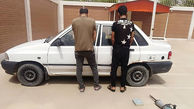 بازداشت دزدان نوروزی خودروها در آبادان + عکس