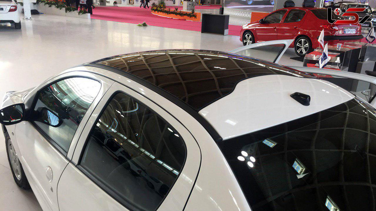 ایران خودرو 207 صندوقدار و هاچ بک با سقف شیشه ای را به نمایش گذاشت +عکس