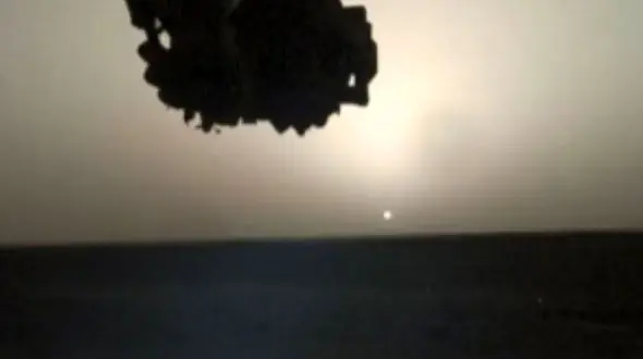 طلوع خورشید در سیاره سرخ چگونه است؟ + فیلم 