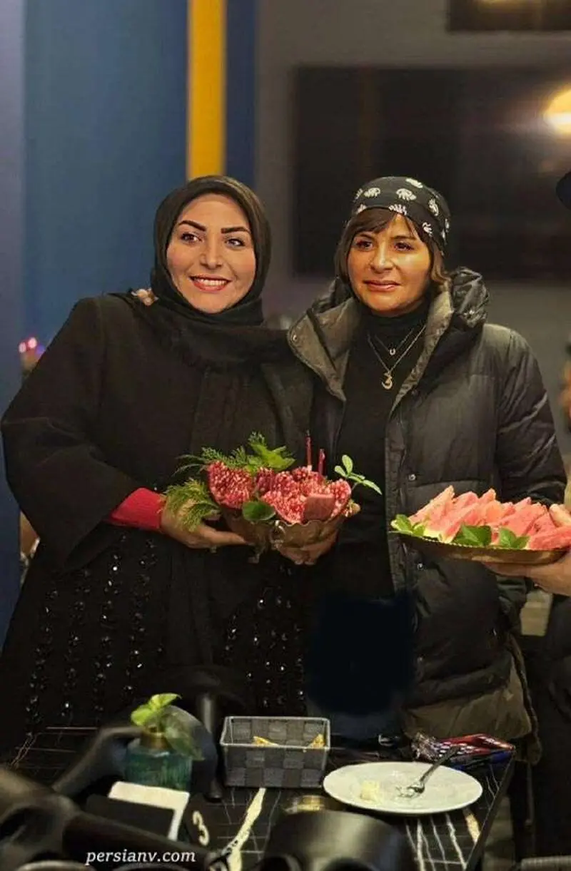 شب چله مجری زن