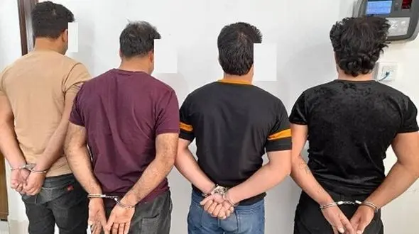 سارقان فراری خانه های اندیمشک در دام پلیس افتاد