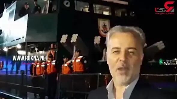انتقال کارکنان کشتی شباهنگ از محل وقوع حادثه به شهر باکو + فیلم 