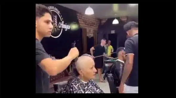 فیلم  مشتی ترین آرایشگران جهان / حتما گریه می کنید !