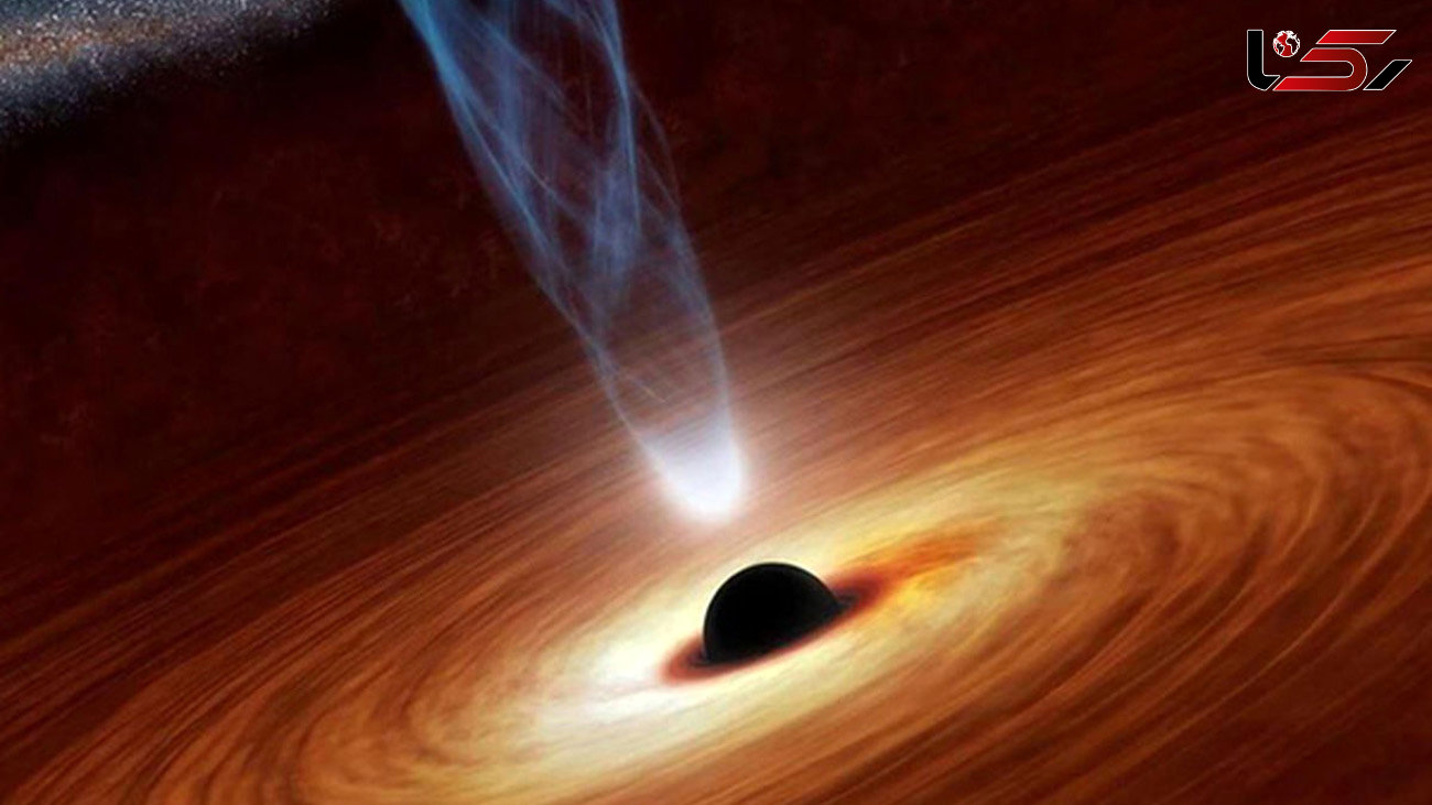 سیاه‌چاله ای که یک ستاره را بلعید + عکس