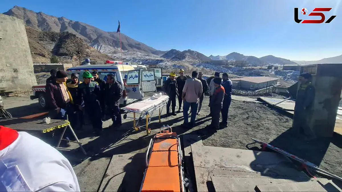 پایان عملیات امداد در معدن کوشک بافق؛ ۶ مصدوم و بدون فوتی/ دسترسی امدادگران به بخش‌های زیرین معدن بافق؛ فردی در زیر آوار محبوس نبود + صوت و عکس