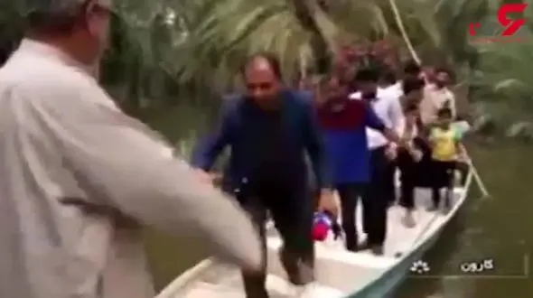 جدیدترین وضعیت آبگرفتگی‌ در شهرهای خوزستان + فیلم 