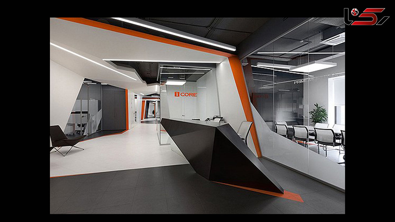 طراحی فوق‌العاده و زیبای دفتر کار شرکت iCore در مسکو+ عکس های دیدنی