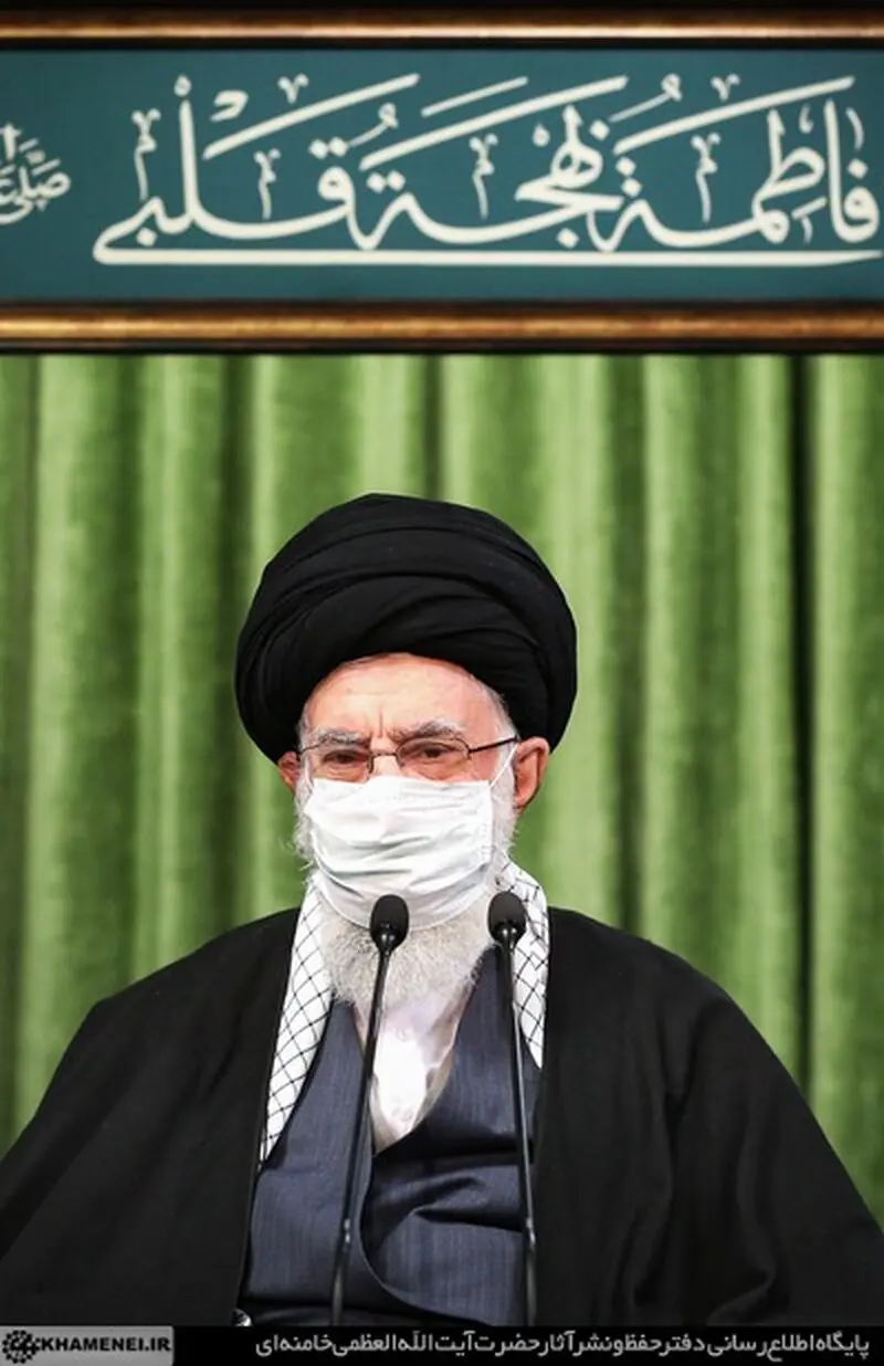 نشست تصویری رهبر انقلاب آیت الله خامنه ای با مداحان اهل‌بیت در سالروز ولادت حضرت زهرا سلام‌الله‌علیها