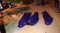 عکس جنازه های 3 نوجوان شیرازی در صحنه مرگ + جزییات