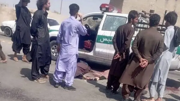 اولین تصاویر از شهدای پلیس حادثه تروریستی  ایرانشهر