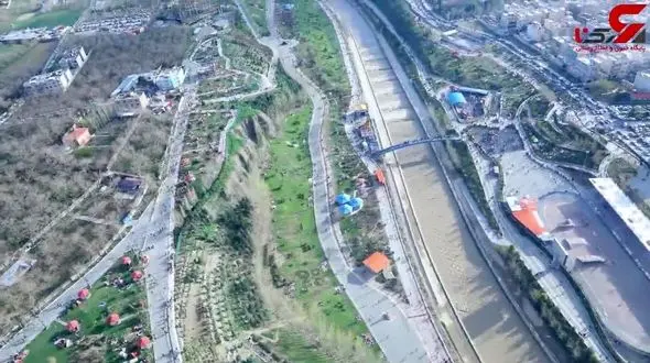 فیلم هوایی اختصاصی از وضعیت تهران / از جاده مسدود امامزاده داود تا جنگل سرخه حصار + جزییات