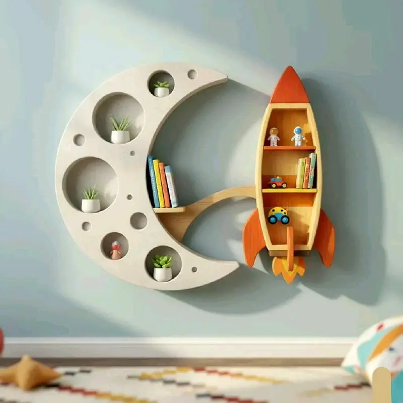 کتابخانه فانتزی اتاق کودک