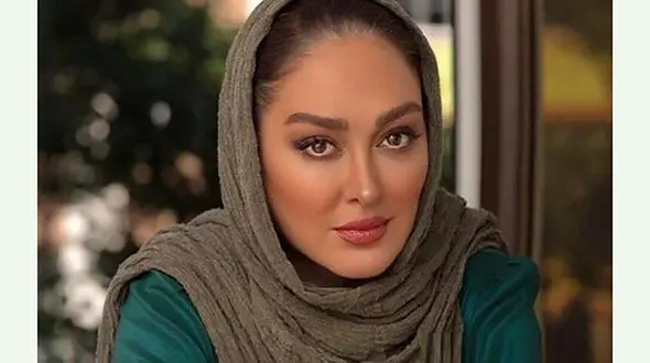 گران ترین تاج عروس برای خانم بازیگر ایرانی / الهام حمیدی را با لباس عروسی ببینید !