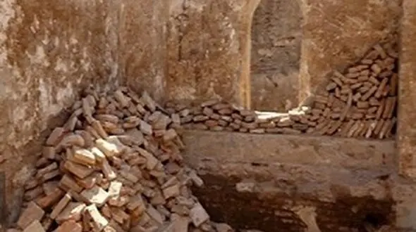 کشف یک حمام تاریخی در سنندج