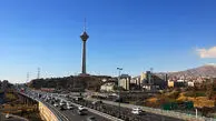 کیفیت هوای تهران در وضعیت قابل قبول