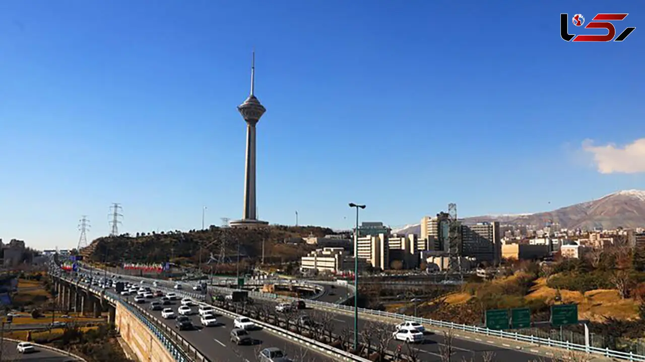 کیفیت هوای تهران در وضعیت قابل قبول