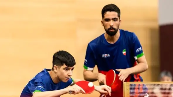 تیم دوبل تنیس روی میز ایران هم حذف شد!