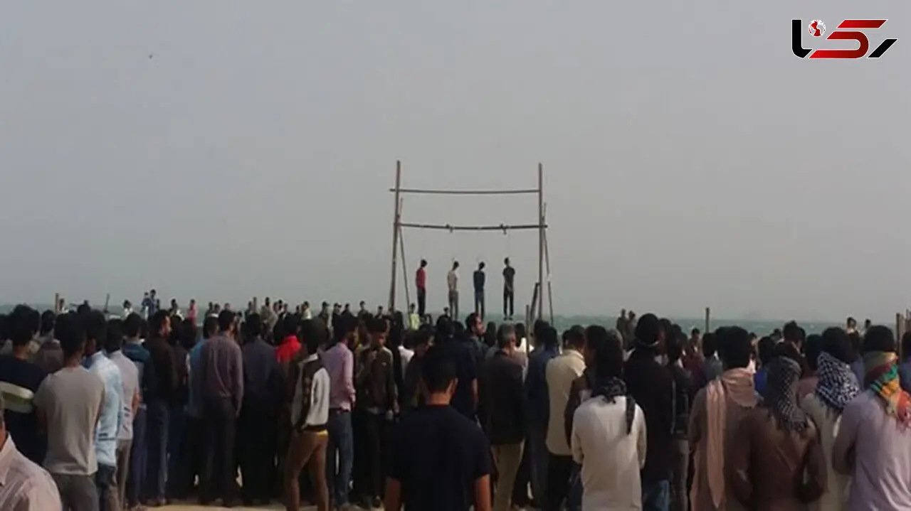اعدام 4  جوان به خاطر آزار و اذیت دختر نوجوان در قشم + عکس