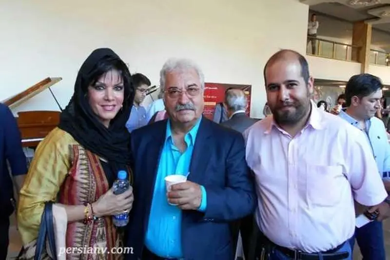 فرزانه کابلی و همسرش