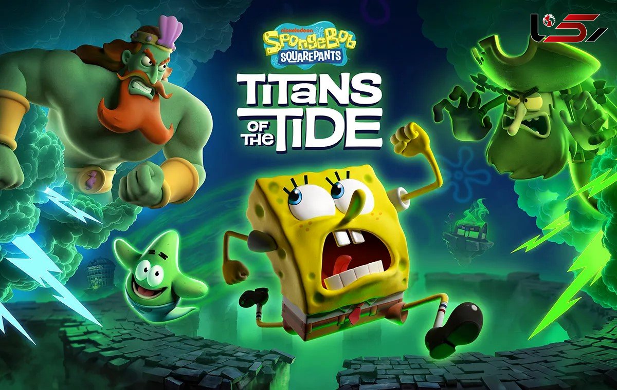 فیلم از تریلر معرفی بازی SpongeBob SquarePants: Titans of the Tide