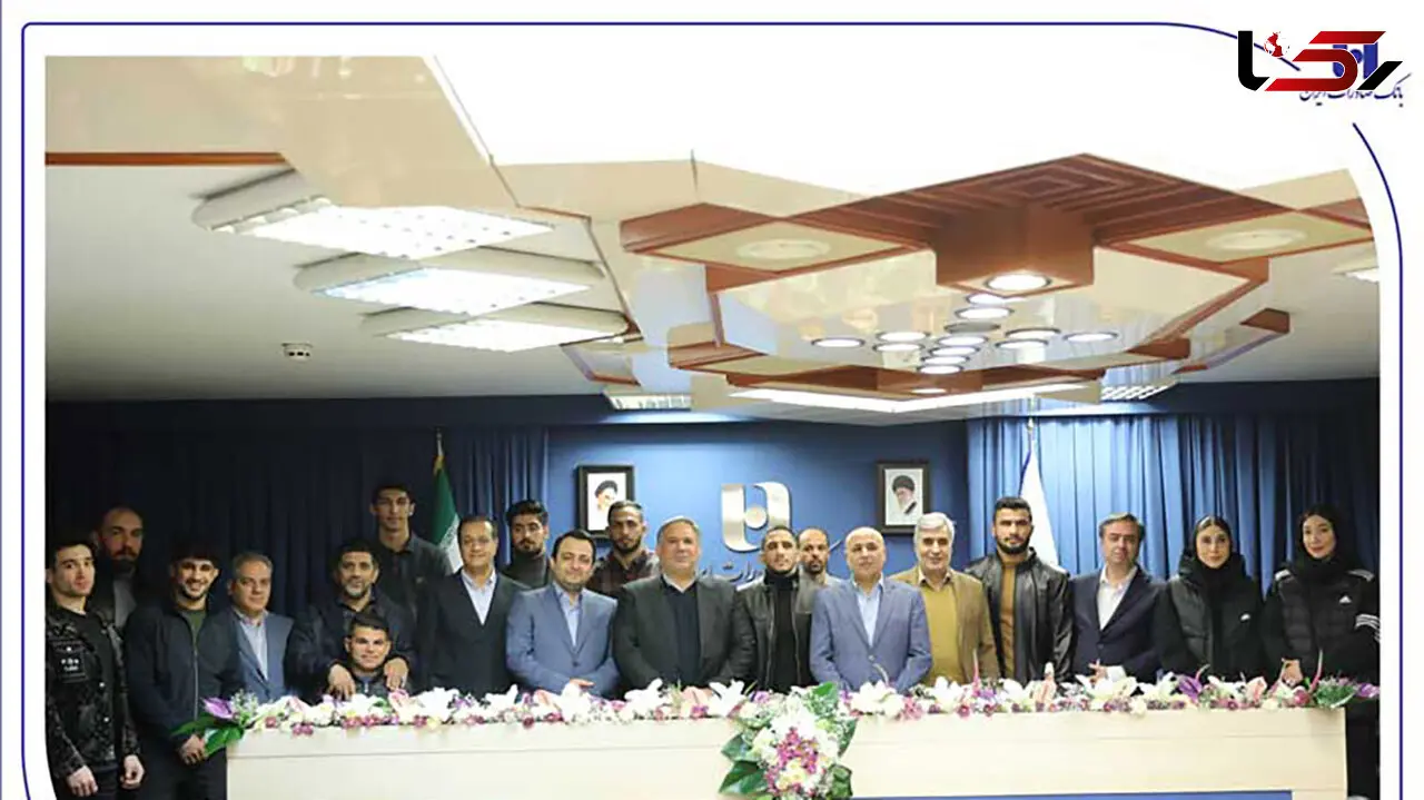 تجلیل از قهرمانان و مدال‌آوران المپیک 2024 توسط بانک صادرات ایران