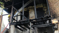 مرگ مرد گیلانی در آتش سوزی خانه اش + عکس 