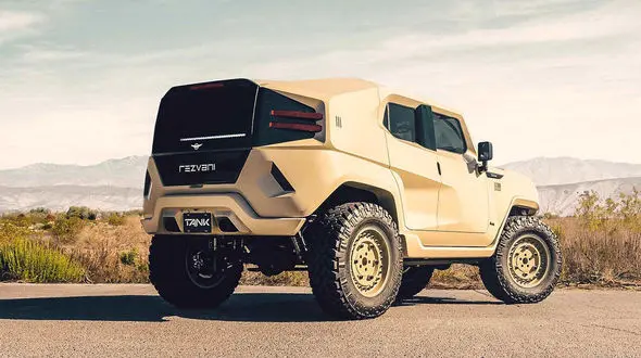 رضوانی تانک میلیتاری ادیشن هیولایی ترسناک